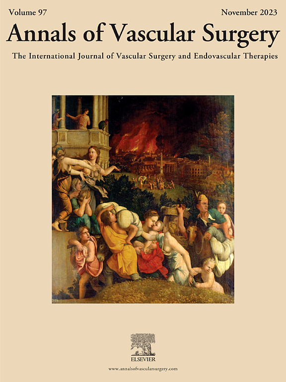 Go to journal home page - Annals of Vascular Surgery